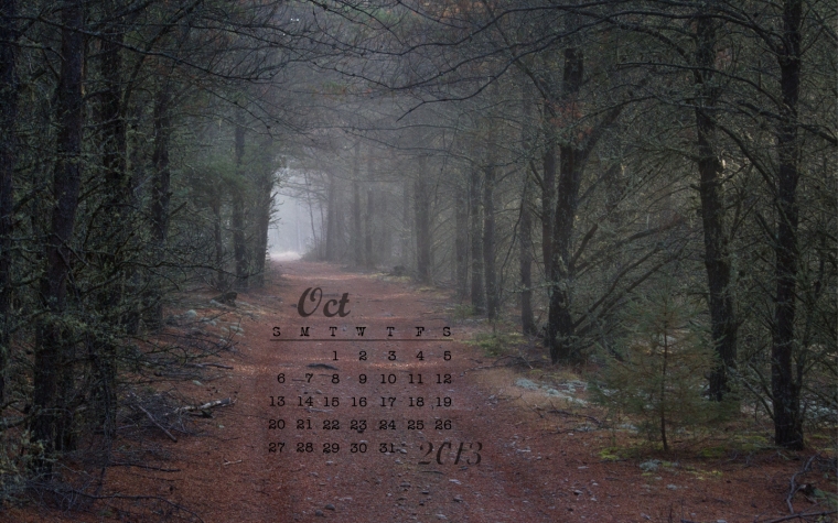 free desktop calendar october 2013 1440x900