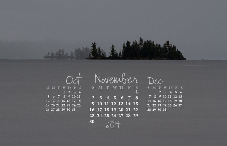 free desktop calendar november 2014