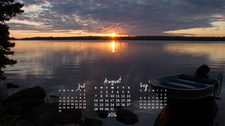 free desktop calendar august 2016_1600x900
